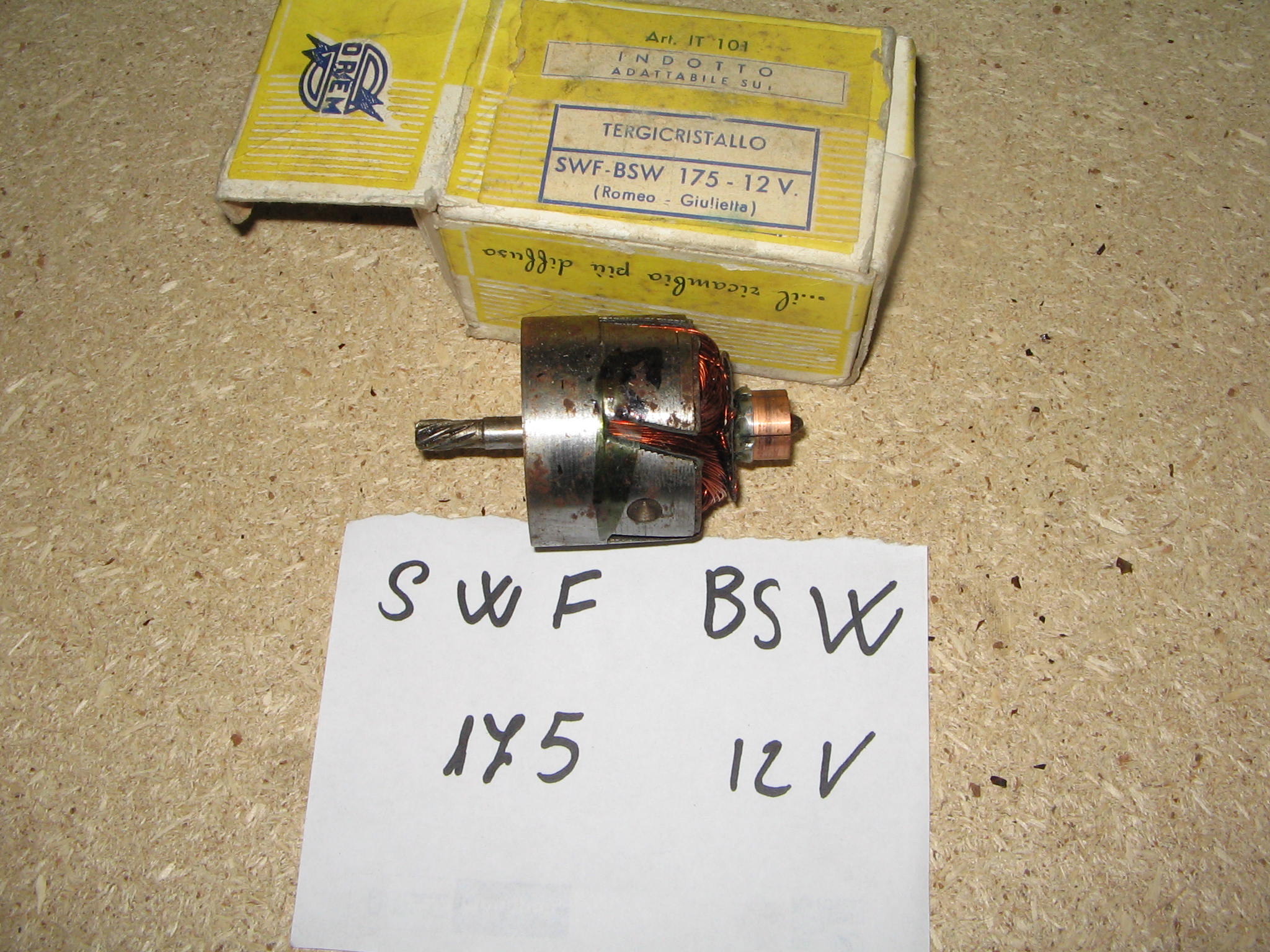 INDOTTO SWF BSW 175 12V N.814